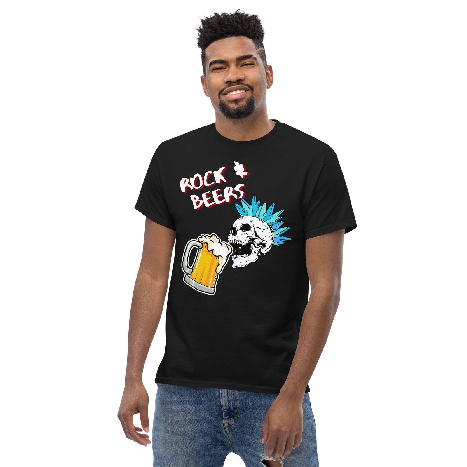 Camiseta personalizada Rock And Beers