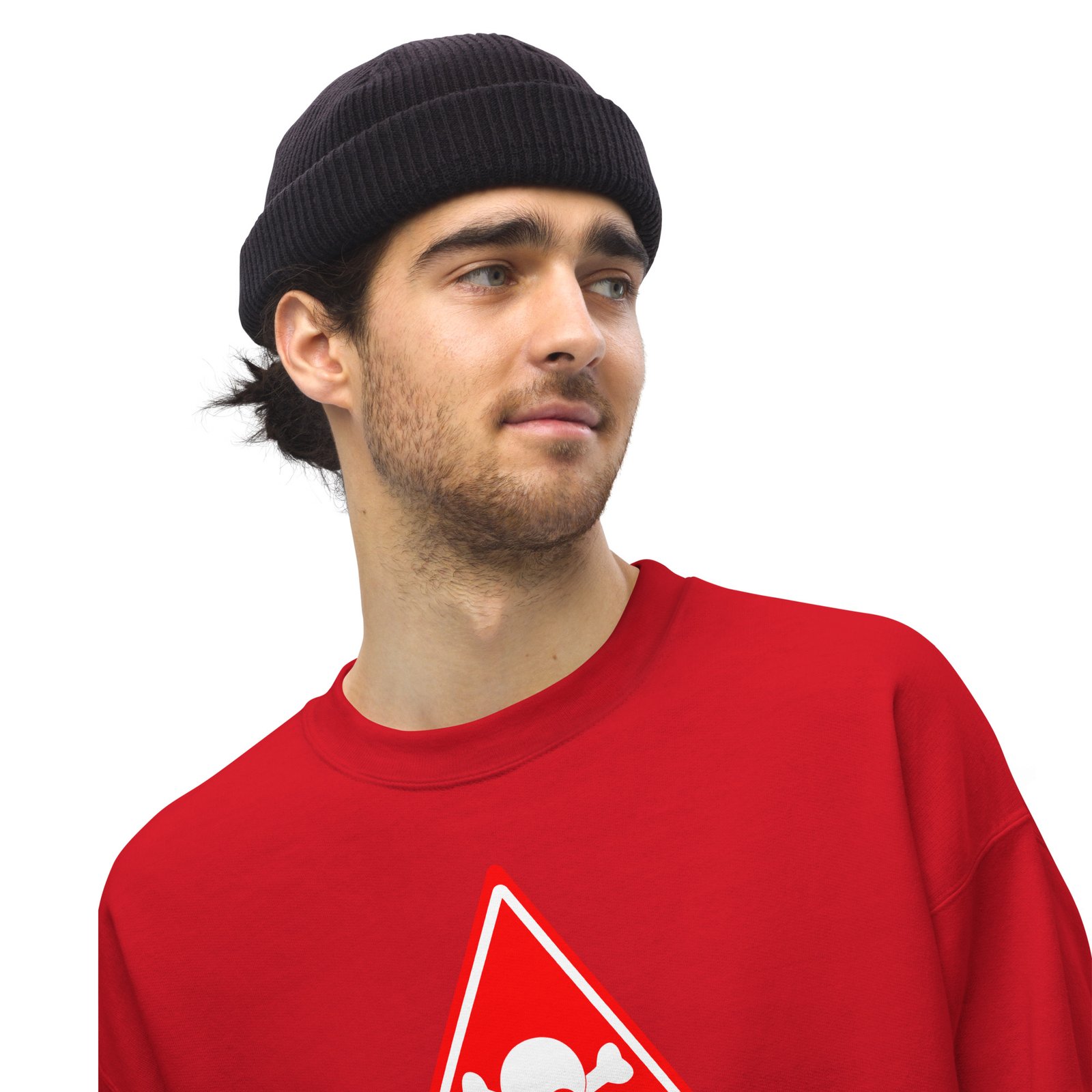 Sudadera personalizada Danger White Man