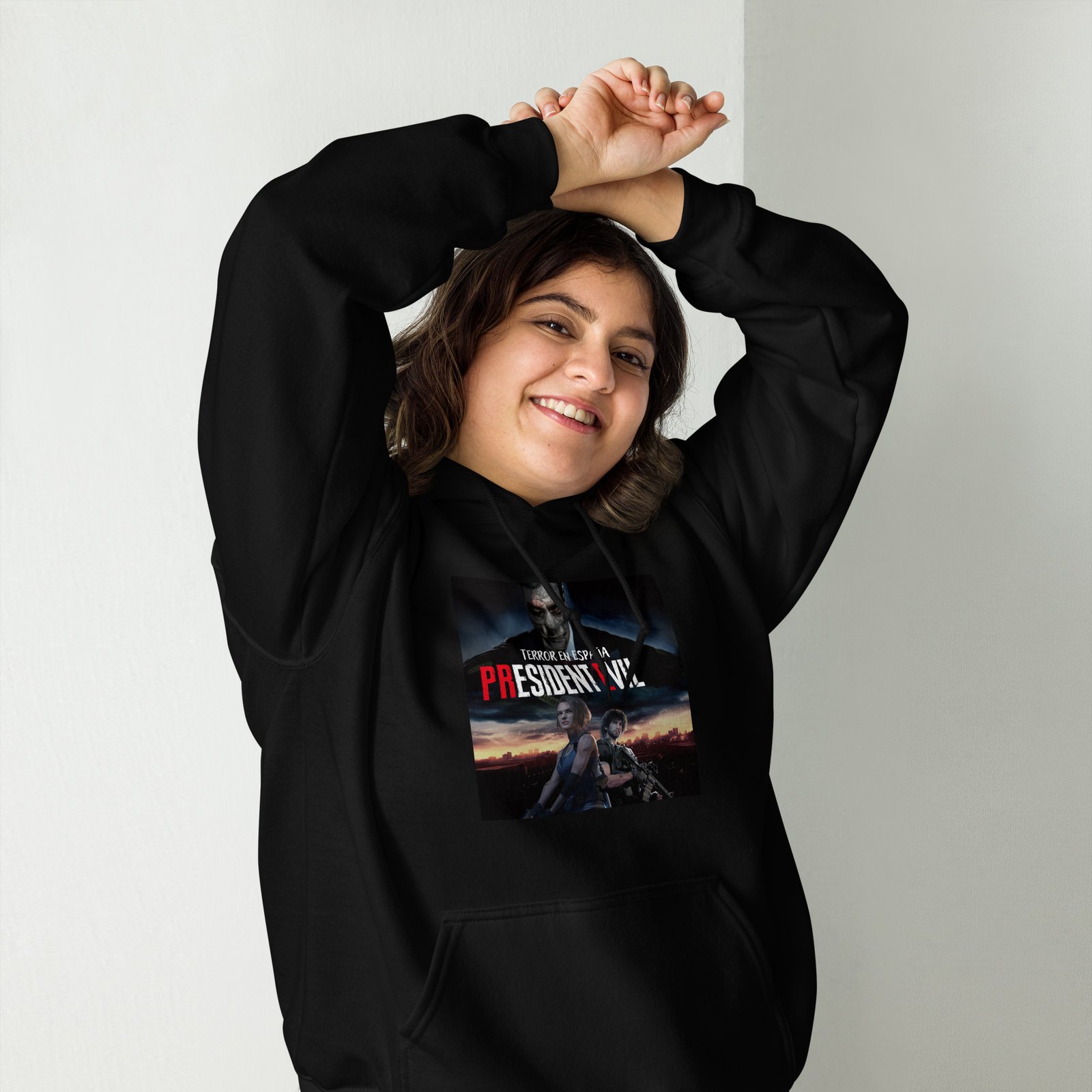 Sudadera con capucha President Evil (Pedro Sanchez)