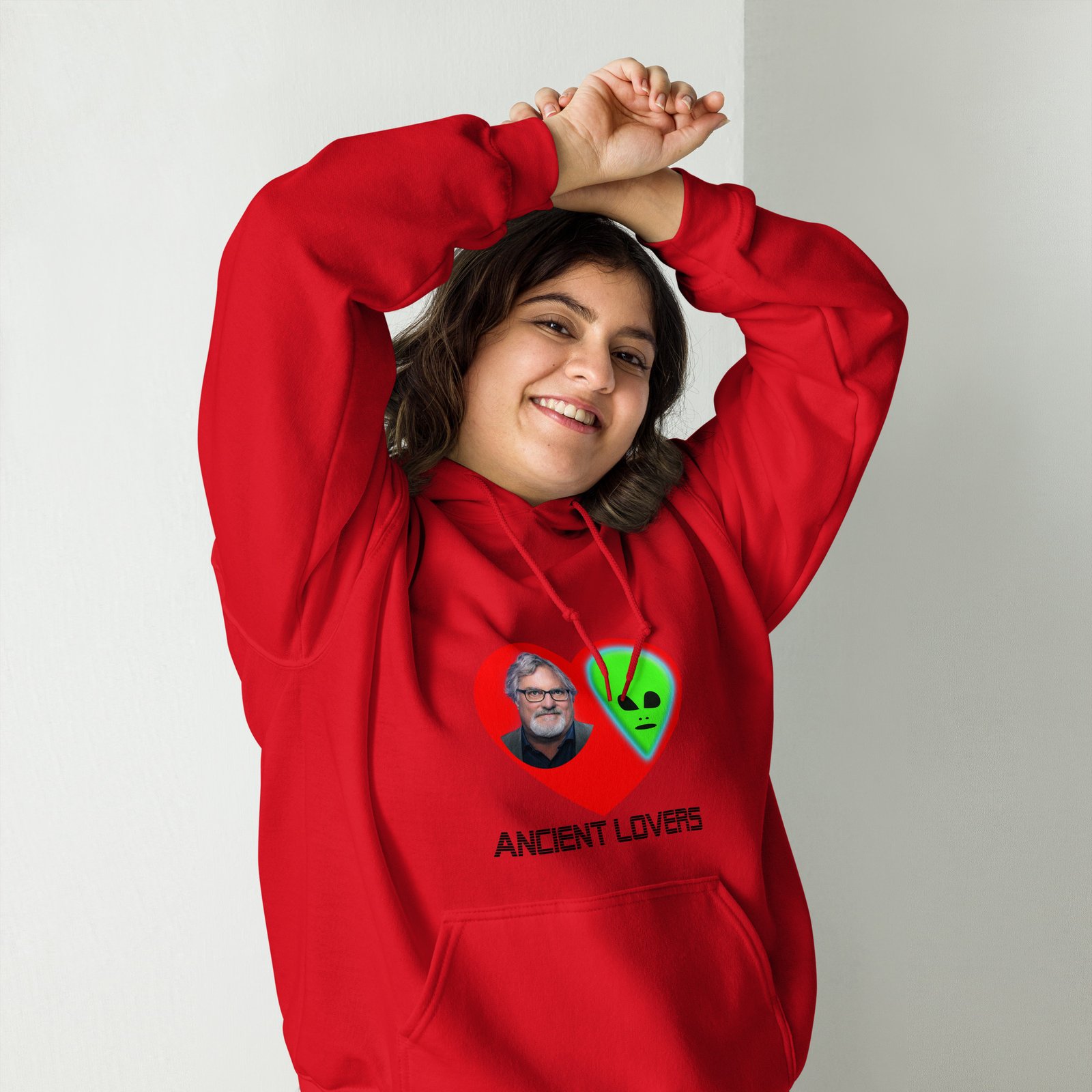 Sudadera con capucha Ancient Lovers