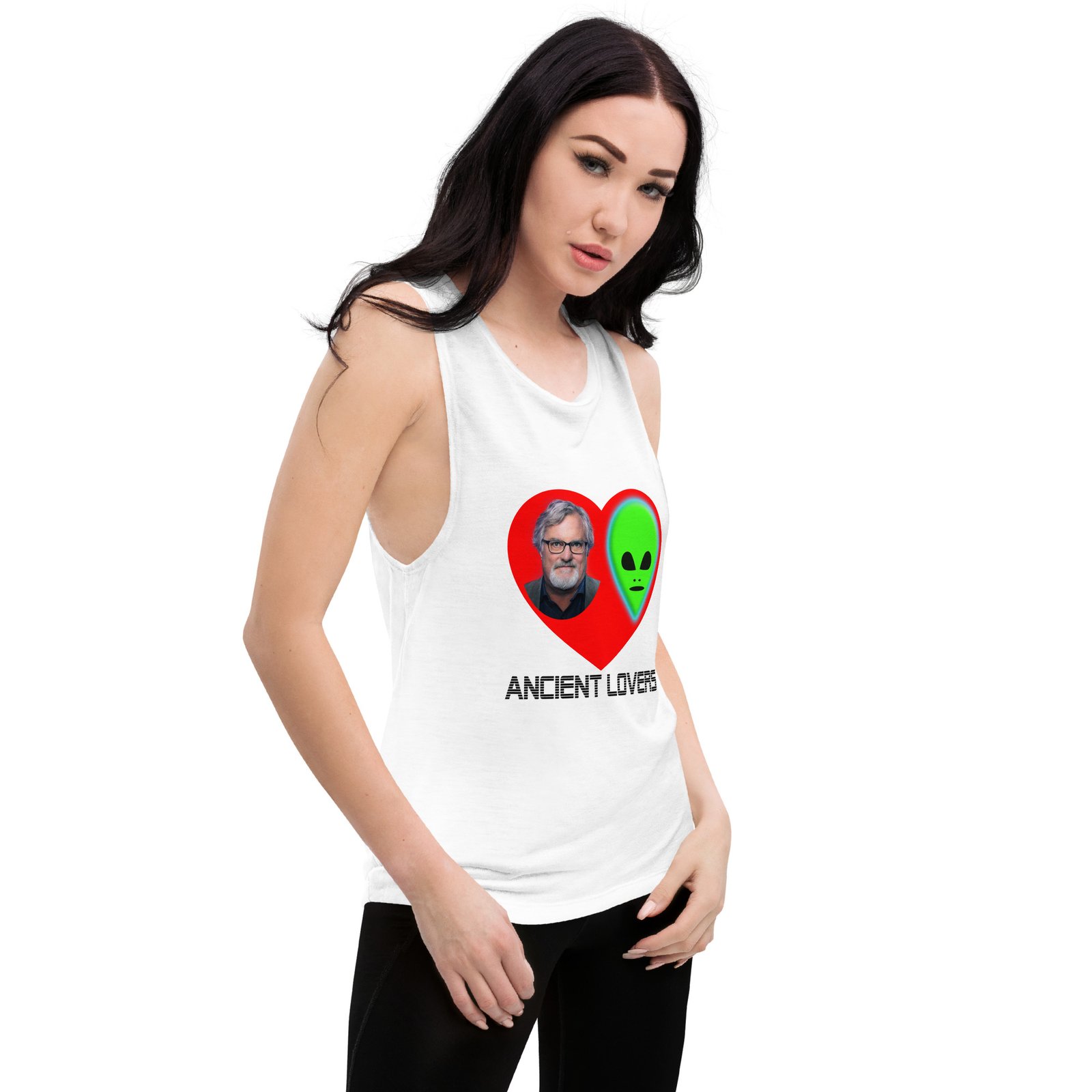 Camiseta sin mangas para mujer Ancient Lovers