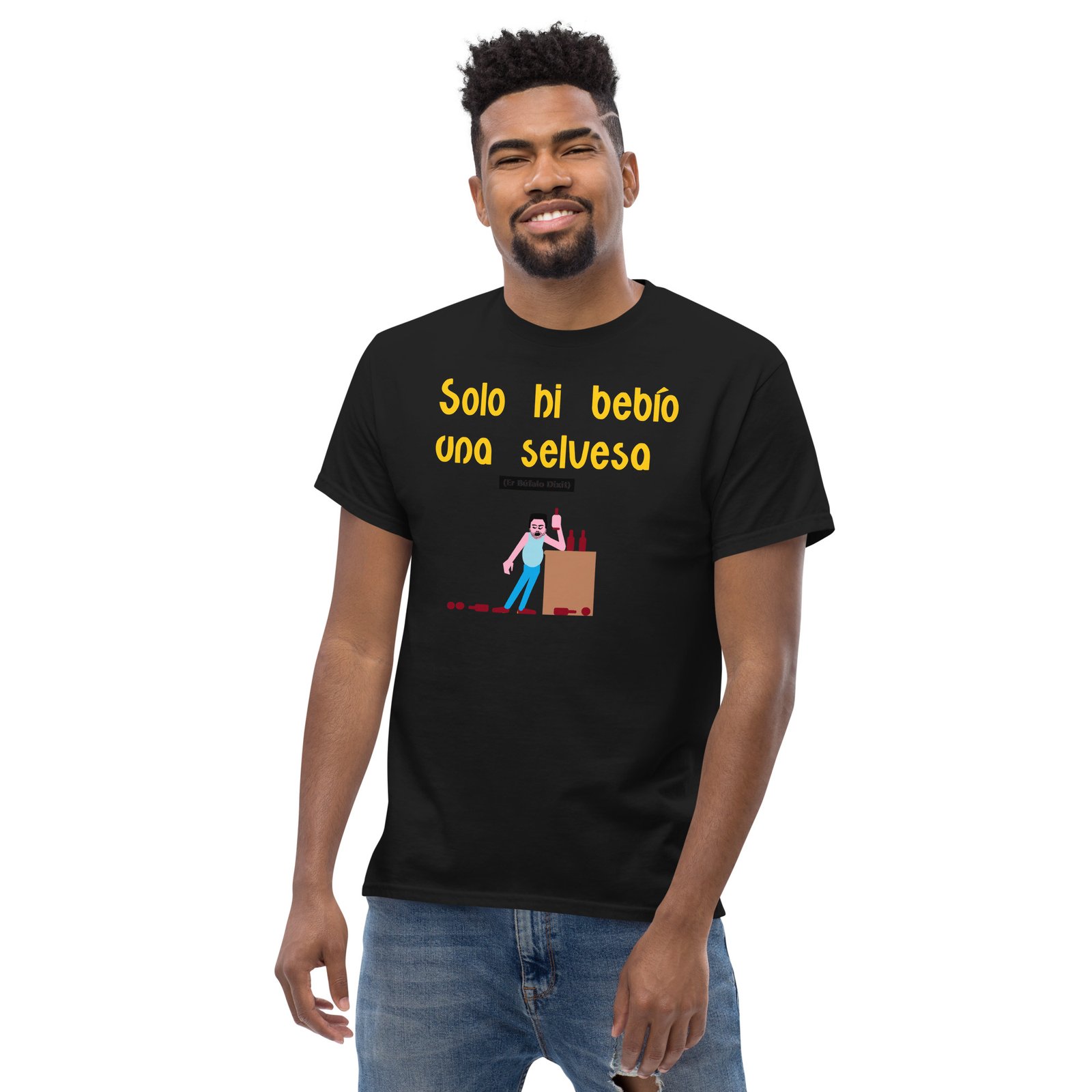 Camiseta personalizada Solo Hi Bebío Una Selbesa