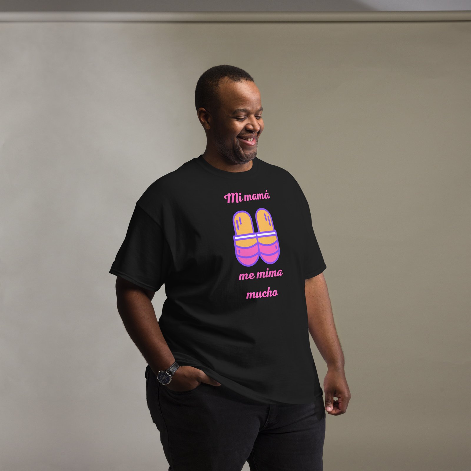 Camiseta personalizada Mi Mamá Me Mima Mucho