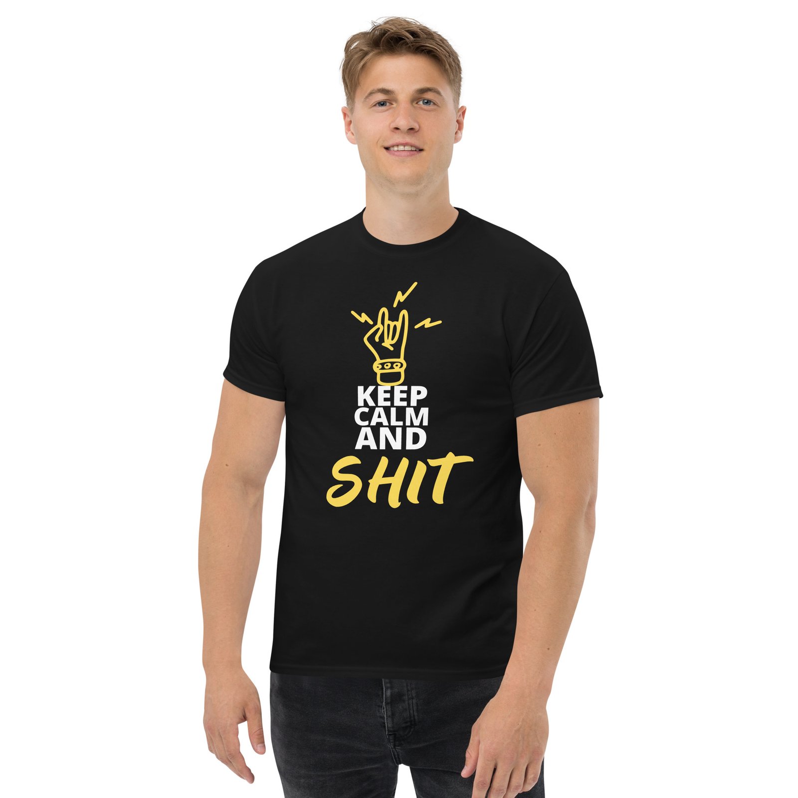 Camiseta personalizada Keep Calm and SHIT