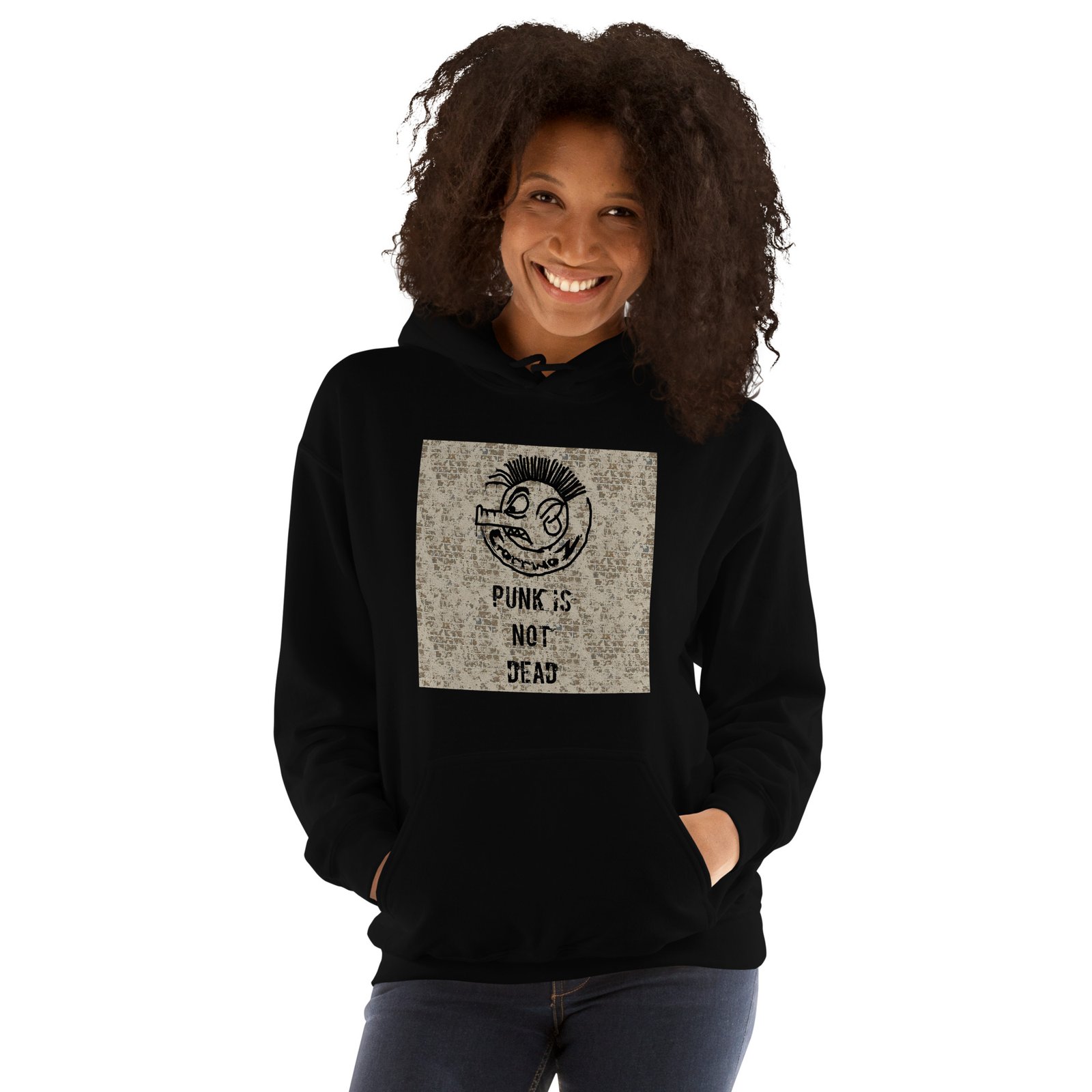Sudadera con capucha PUNK IS NOT DEAD