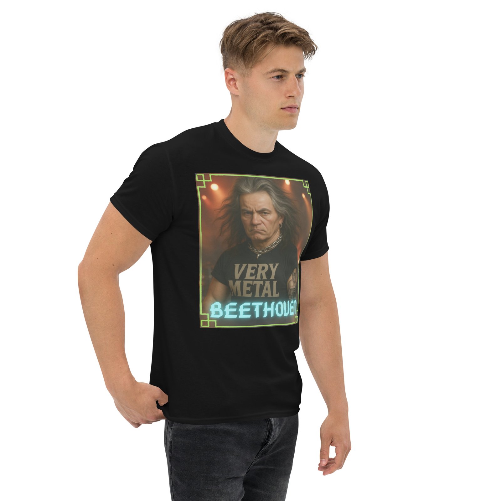 Camiseta Beethoven Very Metal